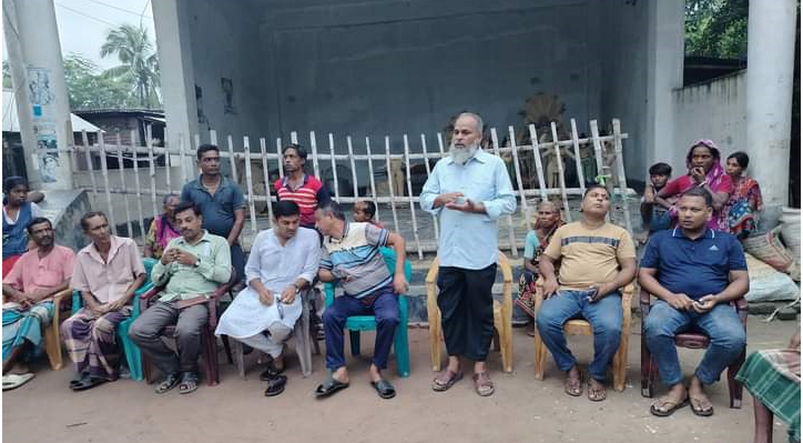 মিরপুর পৌরসভার বিভিন্ন পূজা মন্দিরে শান্তি আলোচনা সভা অনুষ্ঠিত 