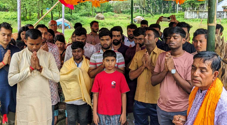 ইবিতে সনাতন ধর্মাবলম্বীদের শুভ জন্মাষ্টমী উদযাপিত