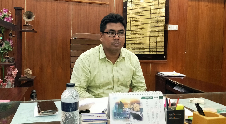 কুমারখালী পৌরসভায় প্রশাসক আবদুল ওয়াদুদের যোগদান