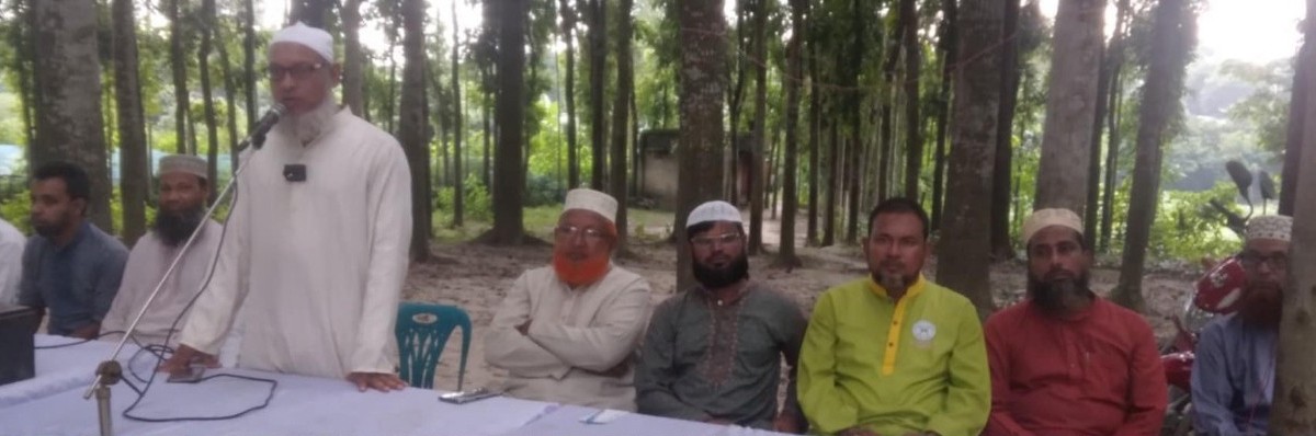 মিরপুরের কুরিপোলে বাংলাদেশ জামায়াতে ইসলামীর শান্তি সমাবেশ অনুষ্ঠিত 