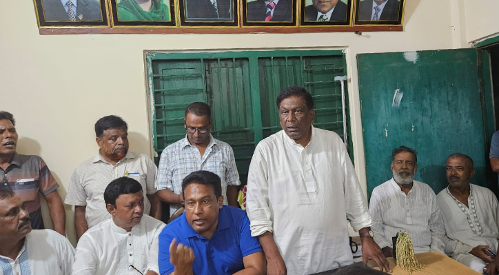 ভেড়ামারায় দখল নিয়ে মিশ্র প্রতিক্রিয়ার প্রেক্ষিতে বিএনপির সংবাদ সম্মেলন