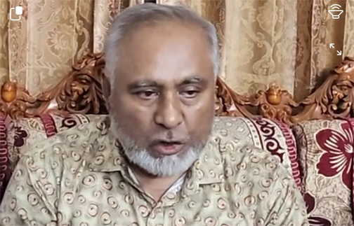 ভেড়ামারায় সাংবাদিকদের সাথে অধ্যাপক শহিদুল ইসলামের মত বিনিময়