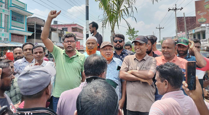 কুমারখালীতে বিএনপি জামায়াতের অবস্থান কর্মসূচি পালিত