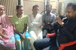 কোটা সংস্কার আন্দোলনে নিহত মারুফের পরিবারের পাশে ম্যাজিস্ট্রেট বৈজয়ন্ত 