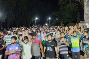 সচিবালয়ে শিক্ষার্থীদের উপর হামলার প্রতিবাদে ইবিতে বিক্ষোভ মিছিল