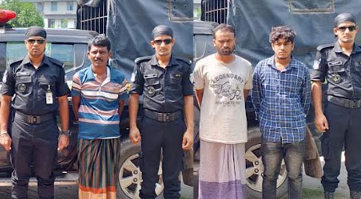 কুষ্টিয়ায় র‌্যাবের পৃথক অভিযানে গ্রেপ্তার ৩