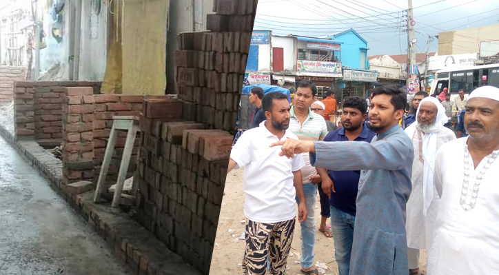 ভেড়ামারা উপজেলায় রাতের অন্ধকারে নির্মাণাধীন অবৈধ স্থাপনা উচ্ছেদে অভিযান