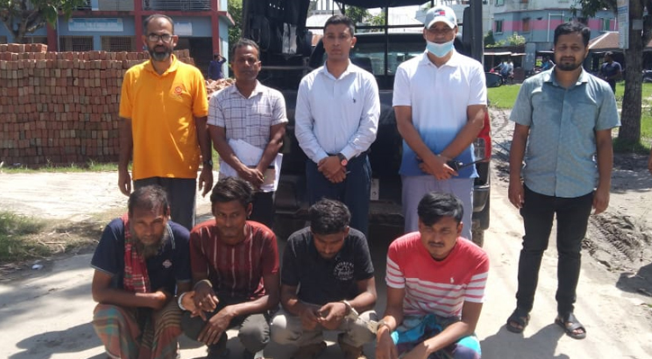 কুমারখালীতে চার মাদক কারবারিকে জেলে পাঠালো এসিল্যান্ড