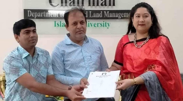 ইবির ল এন্ড ল্যান্ড ম্যানেজমেন্ট বিভাগের নতুন সভাপতির দায়িত্ব গ্রহণ