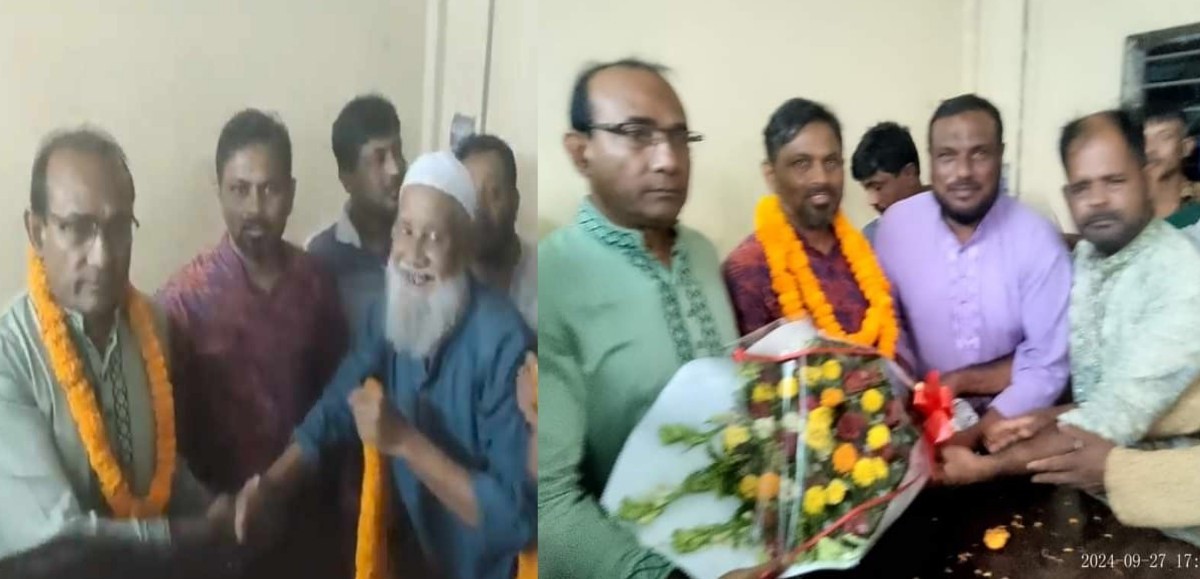 কুষ্টিয়া জেলা বিএনপির নব-নির্বাচিত কমিটিকে রাগিব রউফ চৌধুরীর পক্ষ থেকে ফুলেল শুভেচ্ছা