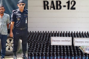 কুষ্টিয়ায় র‌্যাবের অভিযানে ফেনসিডিল সহ মাদক ব্যবসায়ী গ্রেফতার 