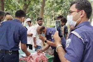 দাফনের ৫৫ দিন পর কবর থেকে তোলা হলো আন্দোলনকারীর মরদেহ 