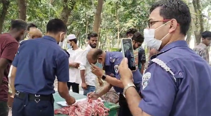 দাফনের ৫৫ দিন পর কবর থেকে তোলা হলো আন্দোলনকারীর মরদেহ 