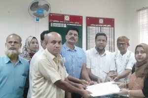 কুষ্টিয়ায় নন এমপিও শিক্ষা প্রতিষ্ঠান এমপিওভূক্তকরনের দাবিতে মানববন্ধন ও স্মারক লিপি প্রদান