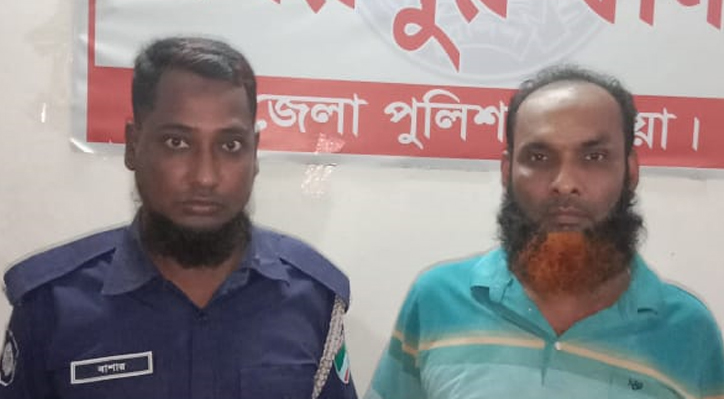 মিরপুর থানা পুলিশের অভিযানে গ্রেফতারী পরোয়ানাভুক্ত আসামী গ্রেফতার 