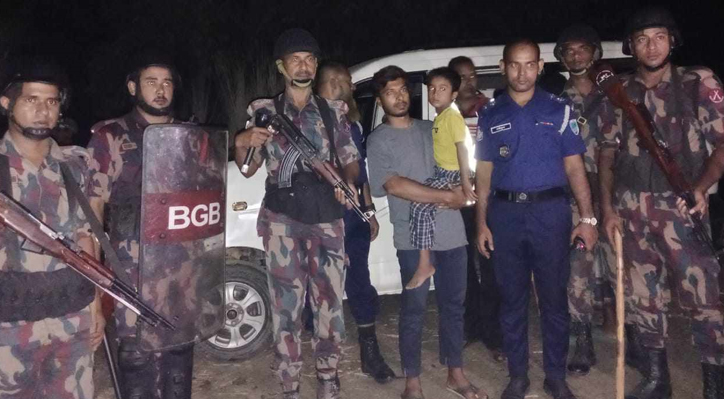কুষ্টিয়ায় বিজিবি ও পুলিশ যৌথ অভিযানে অপহরণের শিকার শিশু উদ্ধার