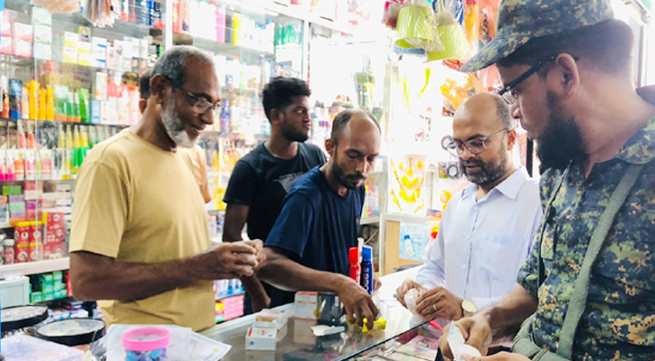 কুমারখালীতে পাঁচ প্রতিষ্ঠানকে জরিমানা