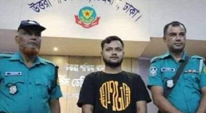 উত্তরায় গ্রেপ্তার ইবি ছাত্রলীগ নেতা