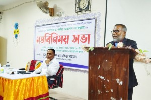 ইবির সামাজিক বিজ্ঞান অনুষদের শিক্ষার্থীদের সাথে নবনিযুক্ত উপাচার্যের মতবিনিময়