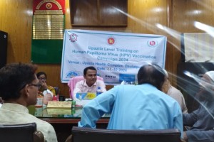 দৌলতপুরে জরায়ুমুখ ক্যান্সার রোধে জাতীয় এইচপিভি টিকাদান ক্যাম্পেইন এ্যাডভোকেসি সভা
