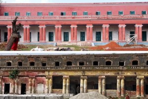 জৌলুস ফিরলেও অরক্ষিত শিলাইদহের কাচারি বাড়ি