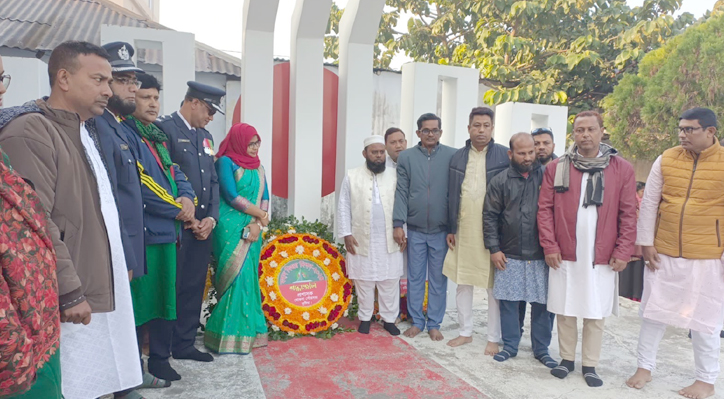 খোকসায় সীমিত পরিসরে মহান স্বাধীনতা দিবস পালিত