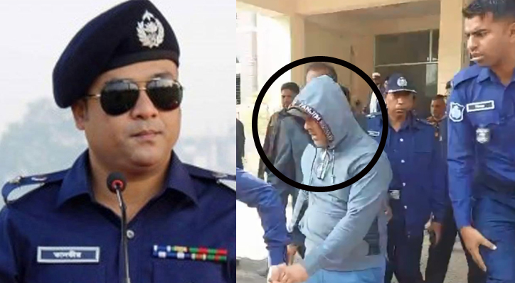 ‘তিন অপশন’ খ্যাত কুষ্টিয়ার সাবেক এসপি তানভীর আরাফাত কারাগারে