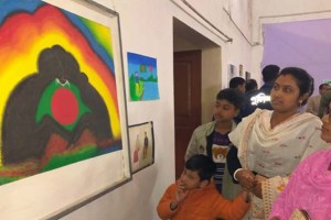 কুমারখালীতে প্রথমবারের মত চিত্র প্রদর্শনী 