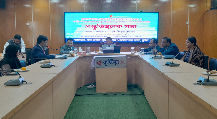 প্রাথমিক বিদ্যালয় গোল্ডকাপ ফুটবল টুর্নামেন্ট (বালক ও বালিকা) ২০২৪ এর জেলা কমিটির সভা অনুষ্ঠিত