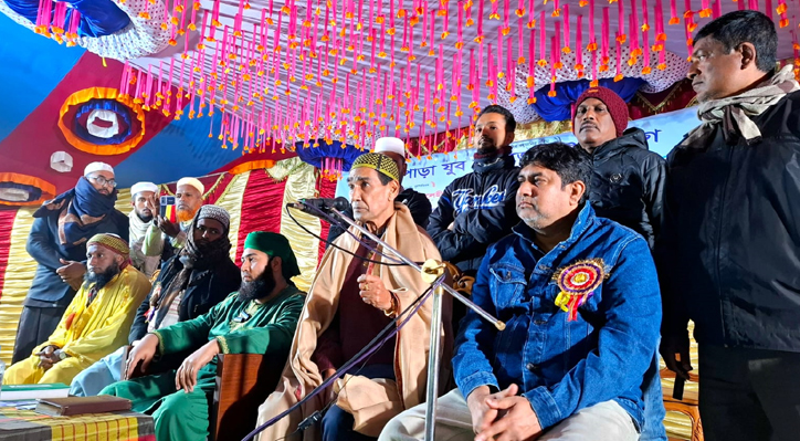 কুঠিপাড়া যুব সমাজের উদ্দ্যোগে তাফসীর ও কোরআন মাহফিলের উদ্বোধন