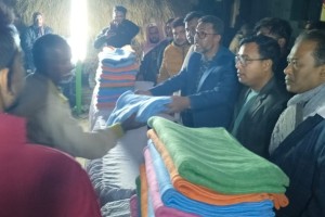 কুষ্টিয়া জেলা কৃষকদলের উদ্যোগে কৃষক সমাবেশ ও অসহায়দের মাঝে কম্বল বিতরণ