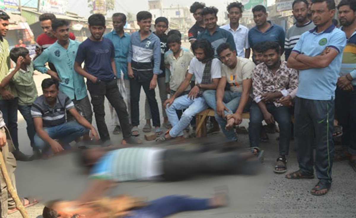বিএনপি নেতাকে ছাড়িয়ে নিতে সড়ক অবরোধ