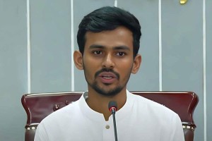 অন্তর্বর্তী সরকারের যুব ও ক্রীড়া এবং শ্রম ও কর্মসংস্থান বিষয়ক উপদেষ্টা আসিফ মাহমুদ সজীব ভূঁইয়া। ছবি: সংগৃহীত