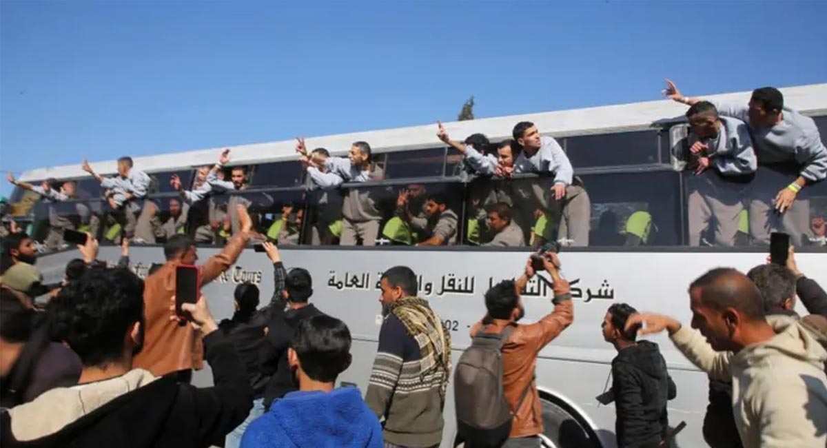 মুক্তি পাচ্ছে ৩ ইসরায়েলি ও ১৮৩ ফিলিস্তিনি