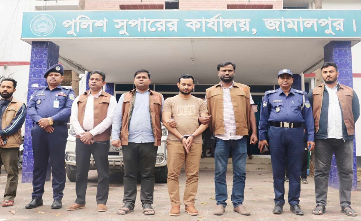 সরিষাবাড়ীতে বিপুল হত্যা মামলায় প্রধান আসামি গ্রেপ্তার