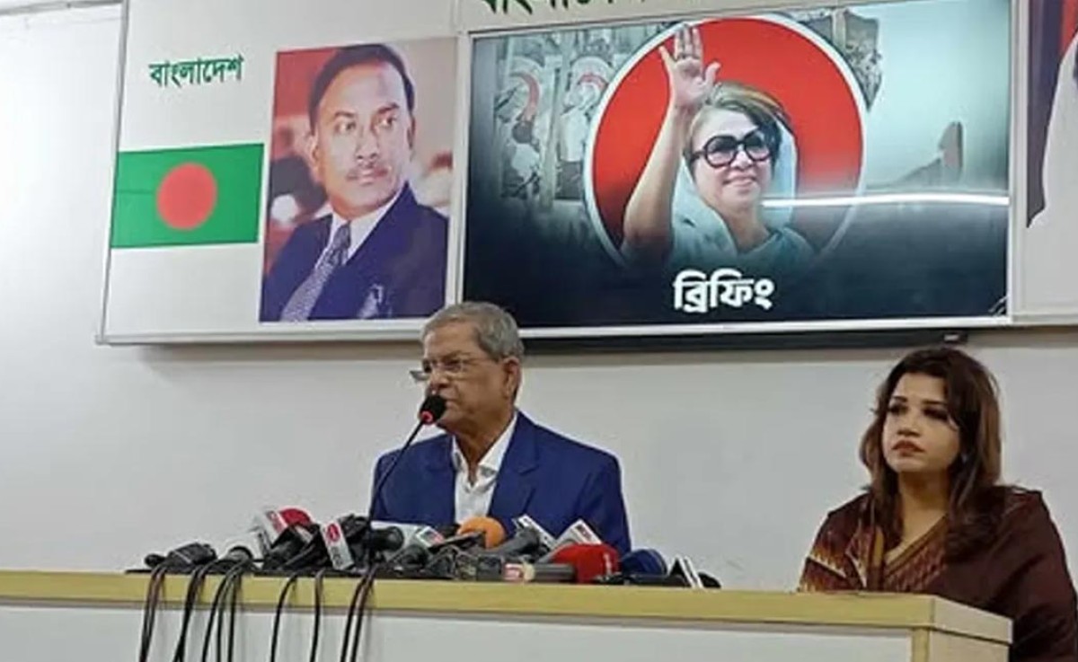 কোন পার্টি থাকবে কি থাকবে না, জনগণ সিদ্ধান্ত নেবে : মির্জা ফখরুল