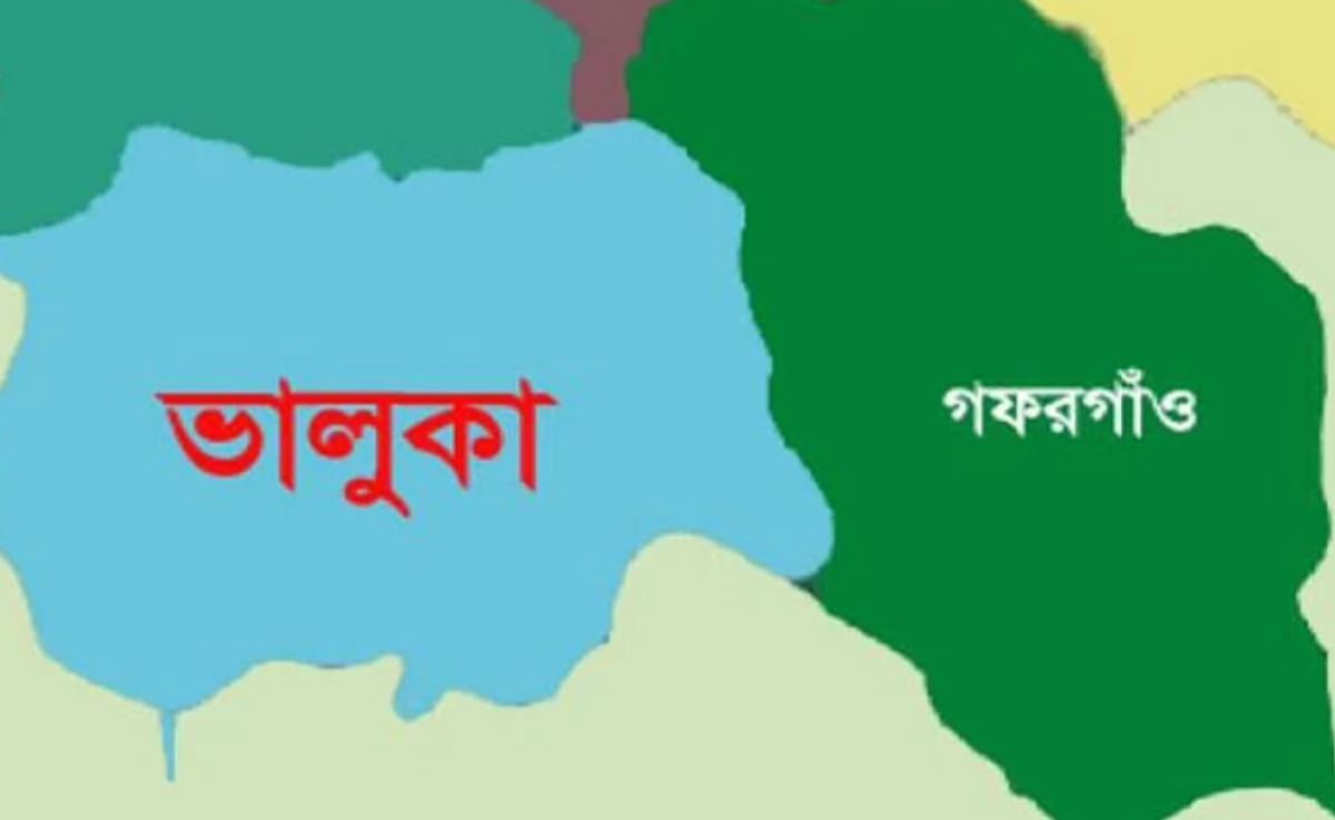 ভালুকায় অগ্নিকাণ্ডে ১৮ বাসা পুড়ে ছাই
