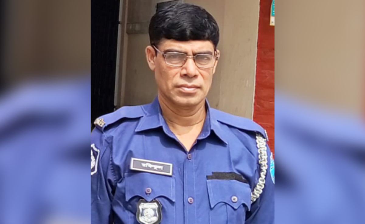 থানায় দায়িত্বরত অবস্থায় পুলিশ কনস্টেবলের মৃত্যু
