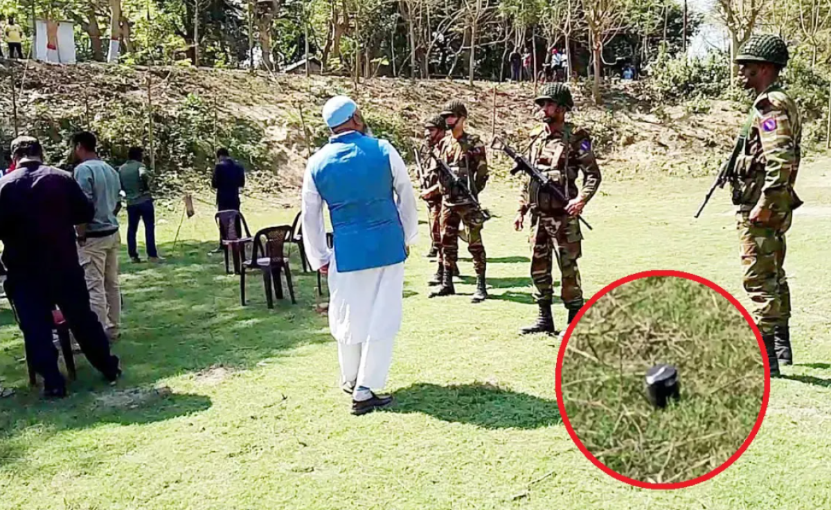একদিনের ব্যবধানে ফের কেরু চিনিকলের সামনে বোমা