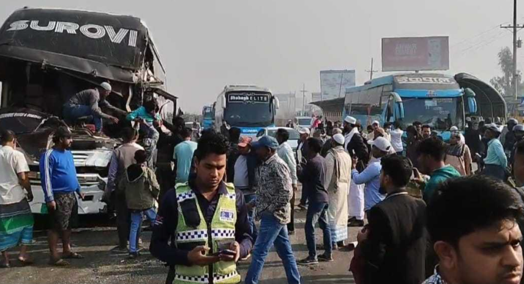 মুন্সীগঞ্জে সড়ক দুর্ঘটনায় আহত ১২ 2 image 1200x650 9 1739620594 মুন্সীগঞ্জে সড়ক দুর্ঘটনায় আহত ১২