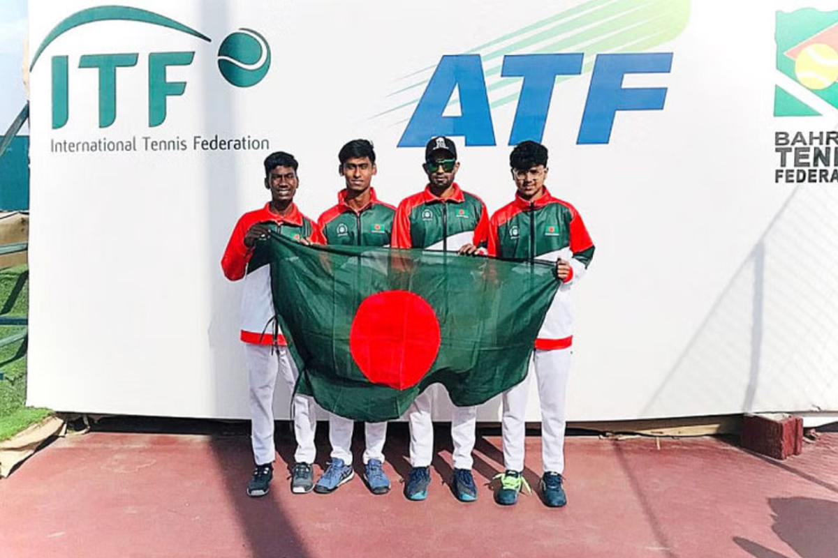 টেনিসে ইতিহাস গড়লো বাংলাদেশের কিশোররা