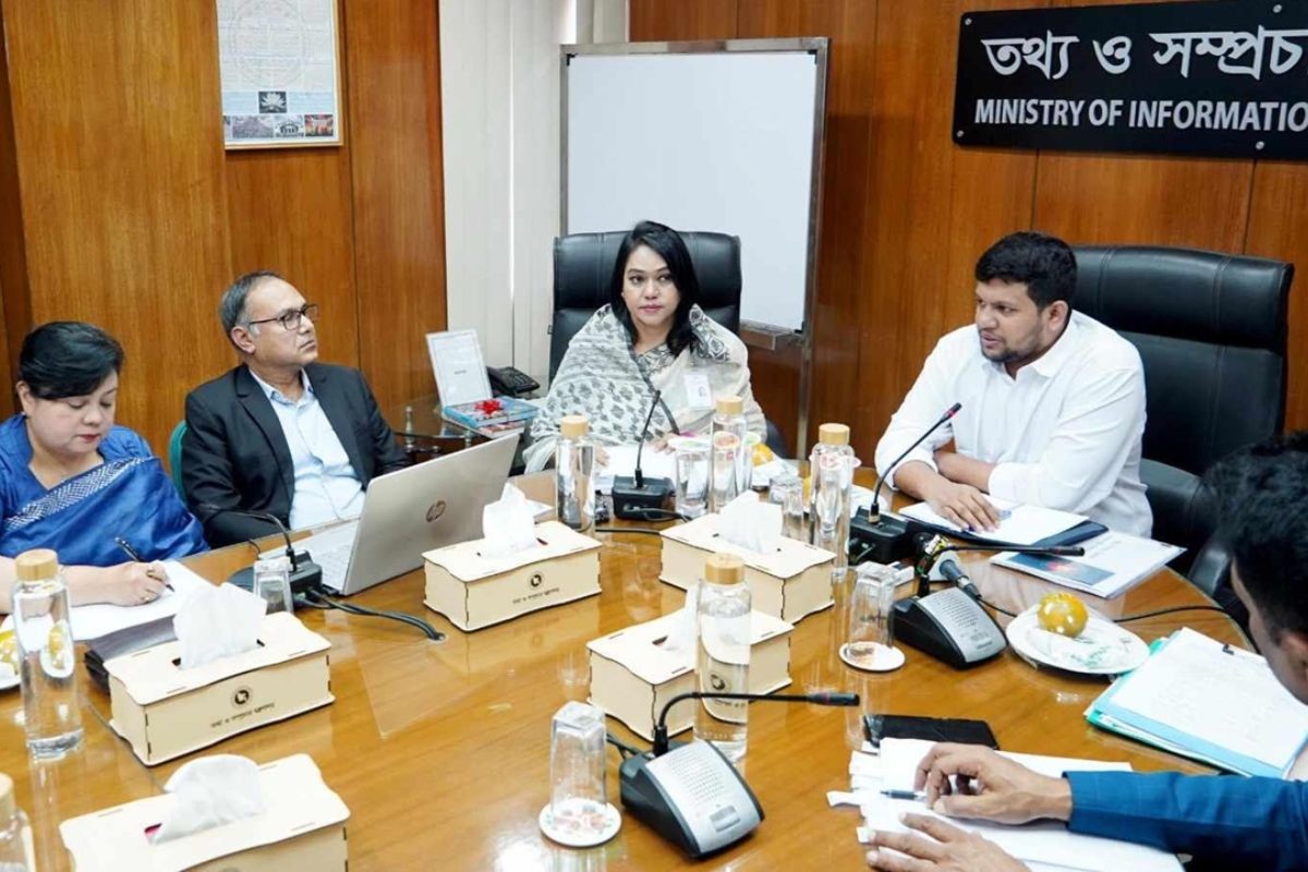 তথ্য মন্ত্রণালয়ের চলমান কার্যক্রম দ্রুত শেষ করতে হবে: মাহফুজ আলম