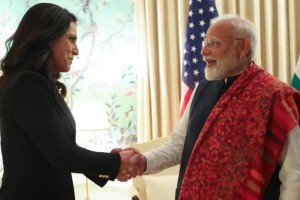 মোদি-তুলসী বৈঠকে আলোচনার বিষয়ে যা জানা গেলো