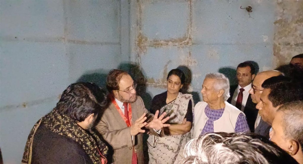 আয়নাঘর পরিদর্শন শেষে যা বললেন প্রধান উপদেষ্টা 3 opp 1739349509 আয়নাঘর পরিদর্শন শেষে যা বললেন প্রধান উপদেষ্টা
