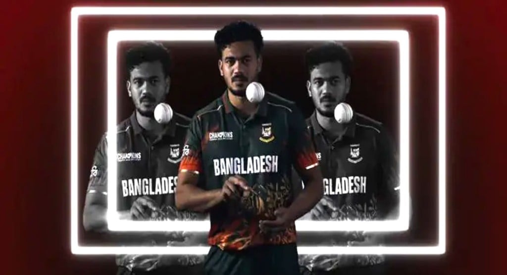 বাংলাদেশের চ্যাম্পিয়ন্স ট্রফির নতুন জার্সি উন্মোচন 4 taskin 1739725674 বাংলাদেশের চ্যাম্পিয়ন্স ট্রফির নতুন জার্সি উন্মোচন