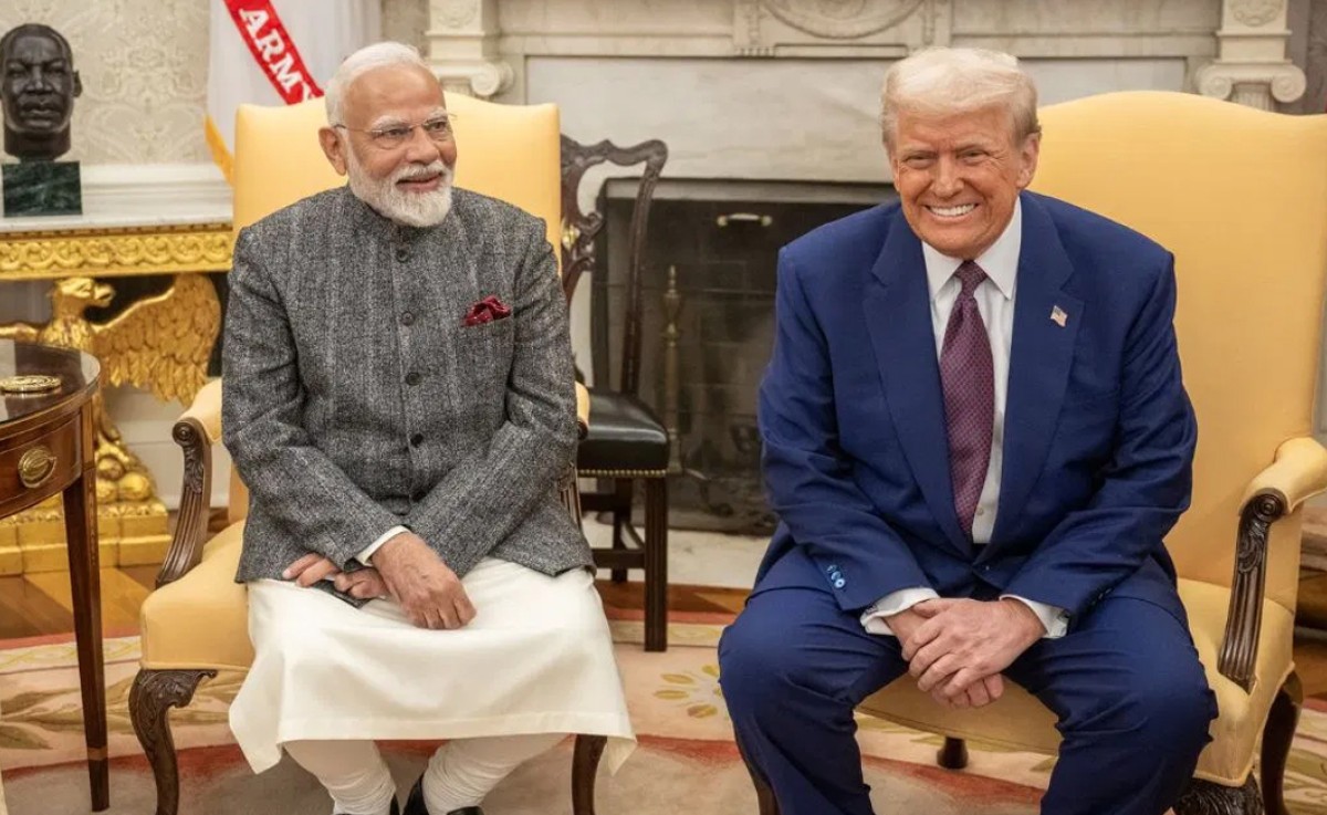 বৈঠক শেষে সাংবাদিকদের প্রশ্নের জবাবে যা বললেন ট্রাম্প-মোদি