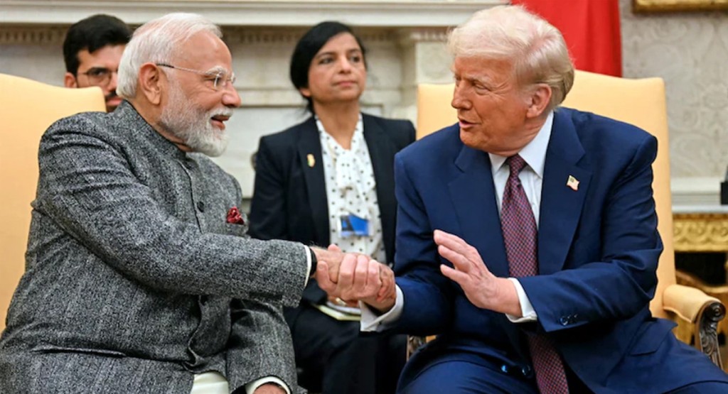 আমি মোদির ওপর ছেড়ে দিচ্ছি:বাংলাদেশ প্রসঙ্গে ট্রাম্প 3 trumpmudi 1739507355 আমি মোদির ওপর ছেড়ে দিচ্ছি:বাংলাদেশ প্রসঙ্গে ট্রাম্প