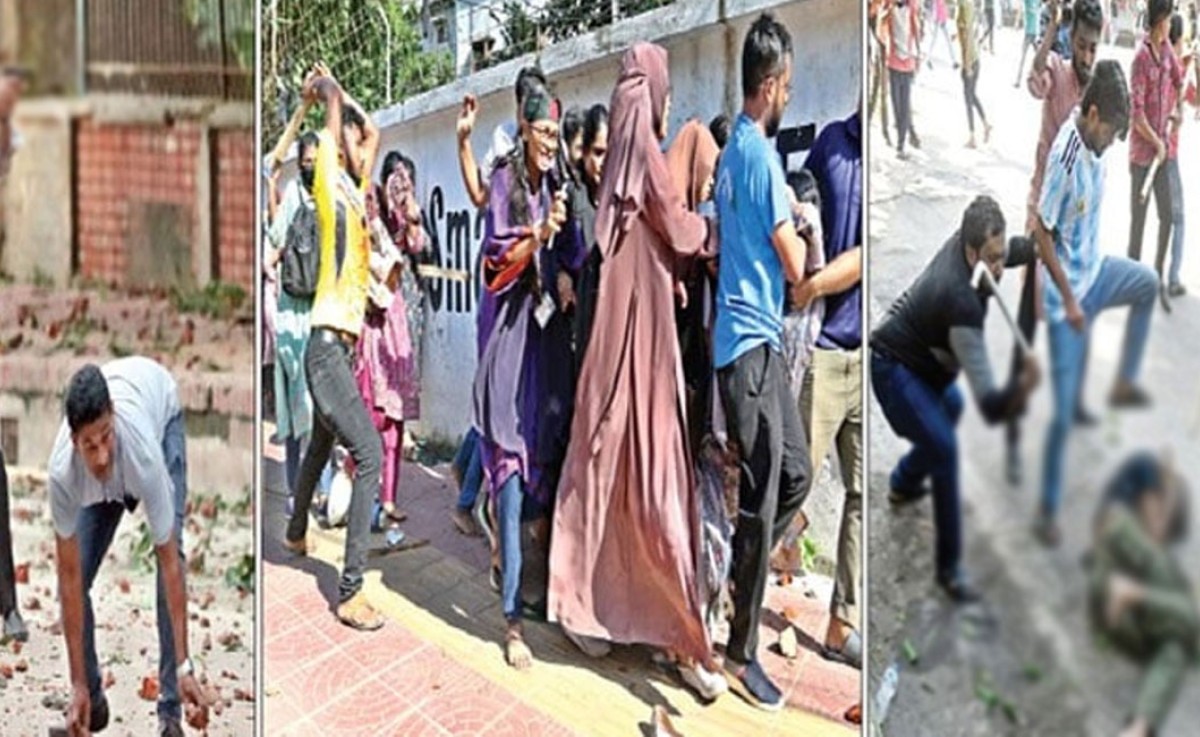 ঢাবি, বুয়েট, রাবিসহ বিভিন্ন ক্যাম্পাস উত্তপ্ত:ছাত্রদল ও বৈষম্যবিরোধীদের পাল্টাপাল্টি বিক্ষোভ