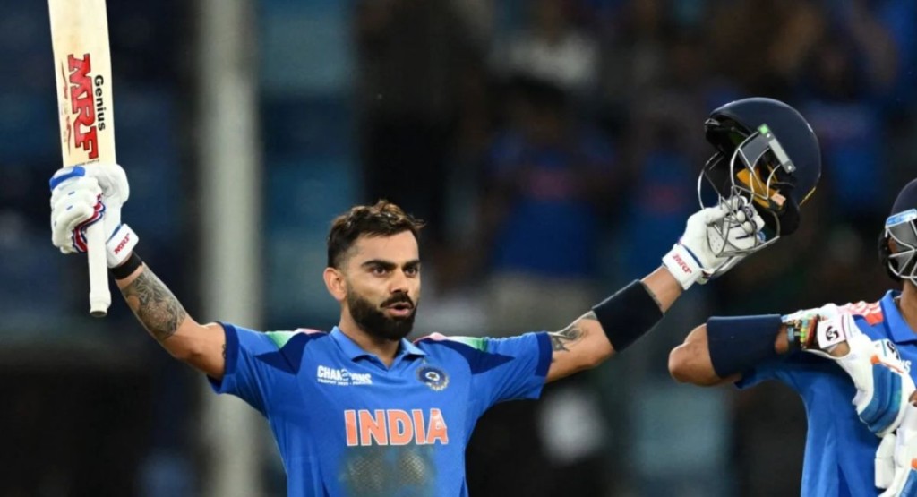 কোহলির সেঞ্চুরিতে পাকিস্তানকে হারিয়ে সেমিফাইনালে ভারত 3 virat kohili 1740329121 কোহলির সেঞ্চুরিতে পাকিস্তানকে হারিয়ে সেমিফাইনালে ভারত