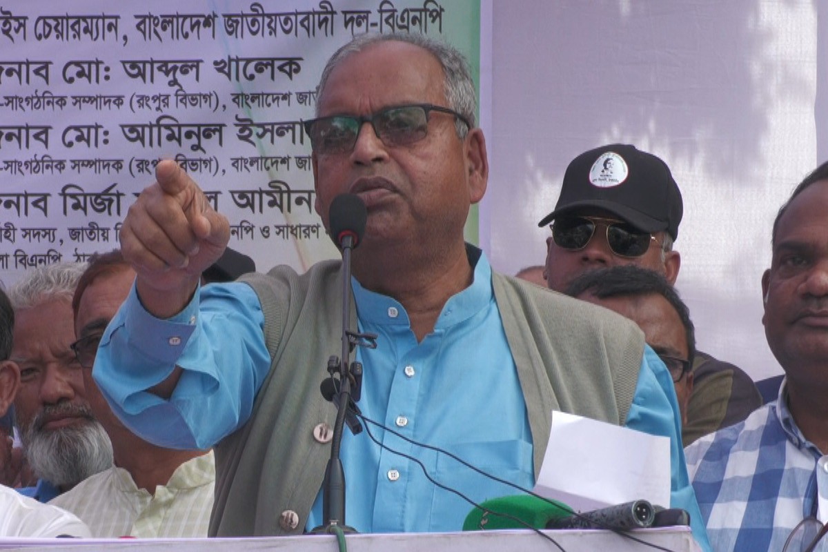 জাতীয় নির্বাচনের গুরুত্ব বুঝতে পারছে না অন্তর্বর্তী সরকার : দুদু
